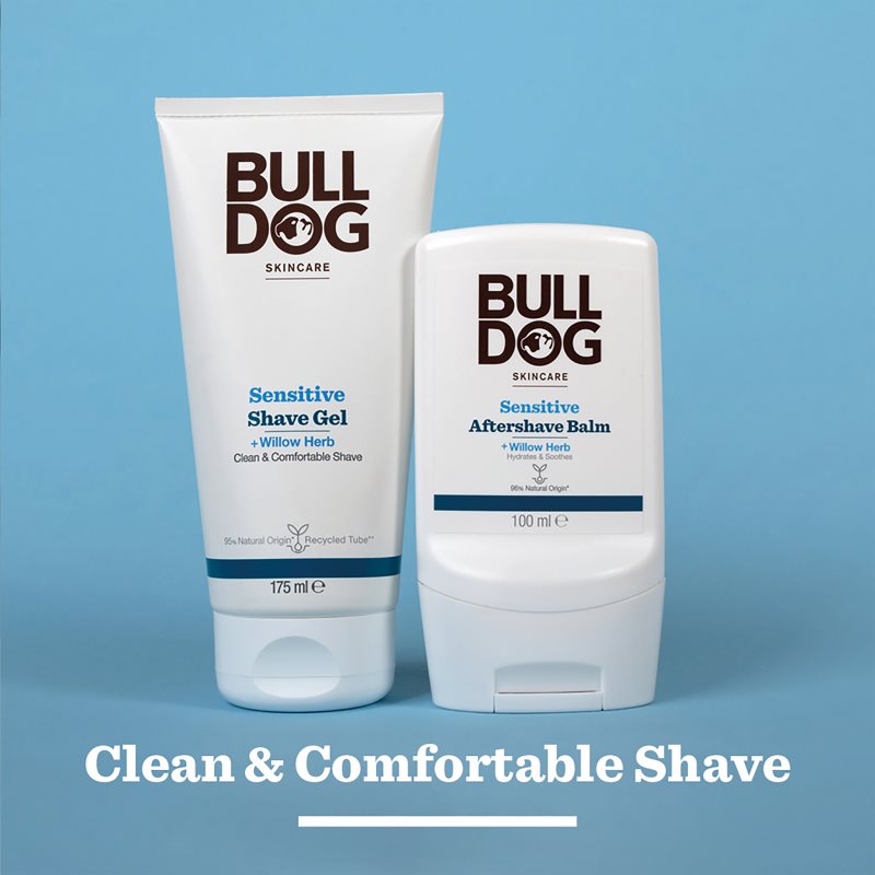 Bulldog Sensitive Shave Gel Gel De Rasage Pour Homme 175 Ml