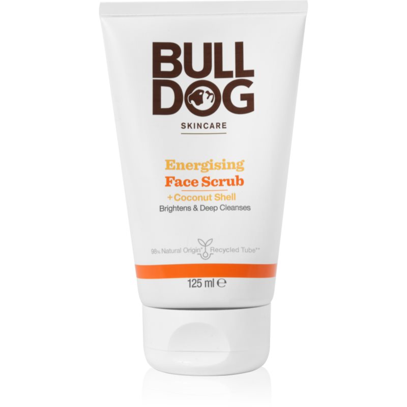 Bulldog Energising Face Scrub osvěžující peeling na obličej pro muže 125 ml