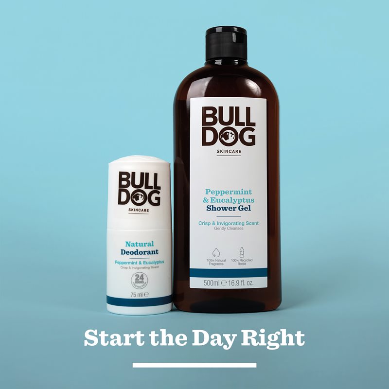 Bulldog Peppermint & Eucalyptus Deodorant Déodorant Roll-on 75 Ml