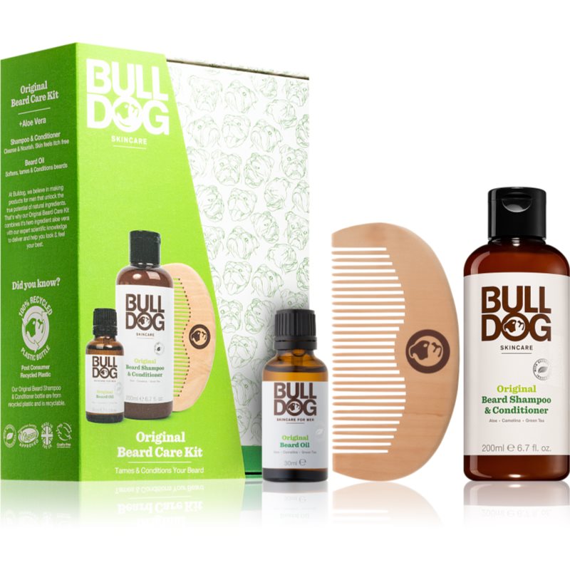 Bulldog Original Beard Care Set dovanų rinkinys (barzdai)
