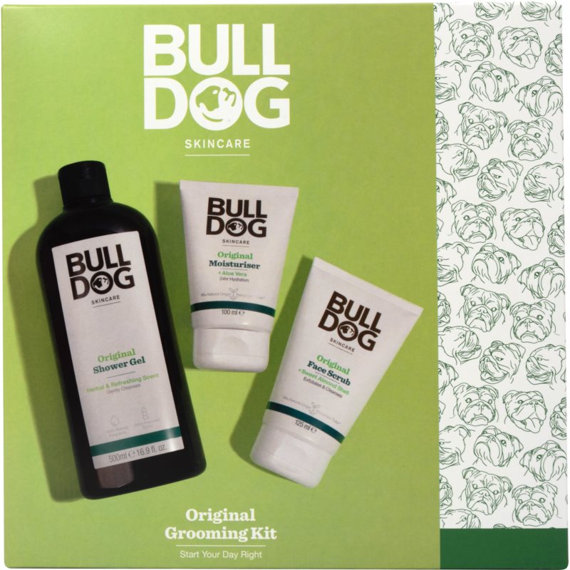 Bulldog Original Grooming Kit gift set (for body and face)

