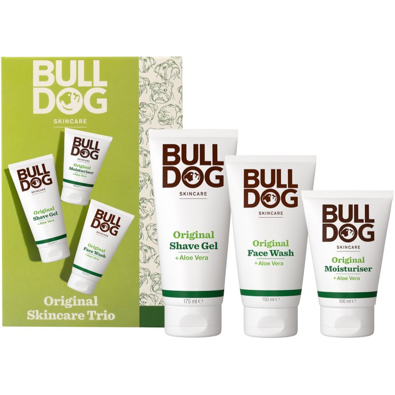 Bulldog Original Skincare Trio gift set for beard