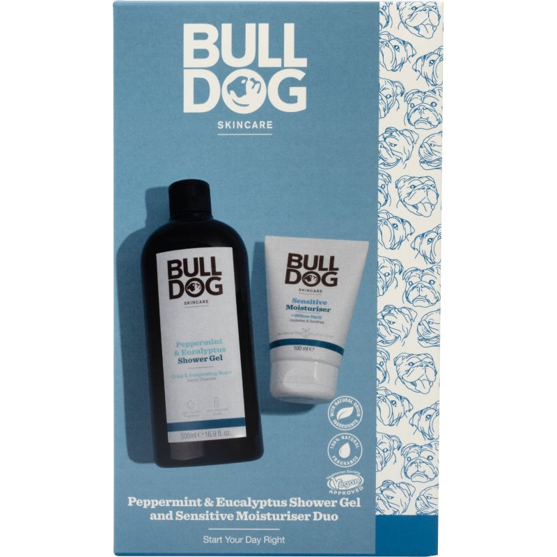 Bulldog Peppermint & Eucalyptus Set gift set for men