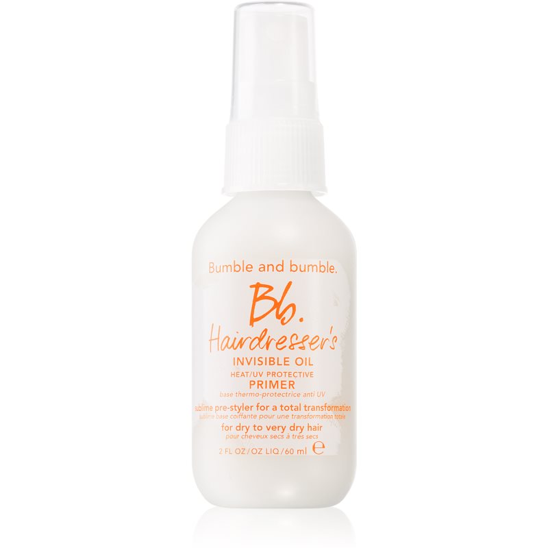 Bumble and bumble Hairdresser's Invisible Oil Heat/UV Protective Primer előkészítő spray a haj tökéletes kinézetéért 60 ml