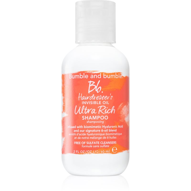 

Bumble and bumble Hairdresser's Invisible Oil Ultra Rich Shampoo зволожуючий шампунь для сухого та ламкого волосся