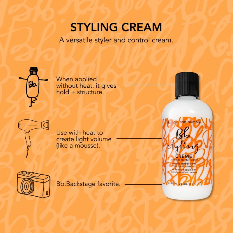 Bumble and bumble Styling Creme stylingový krém 250 ml (obrázek 3)