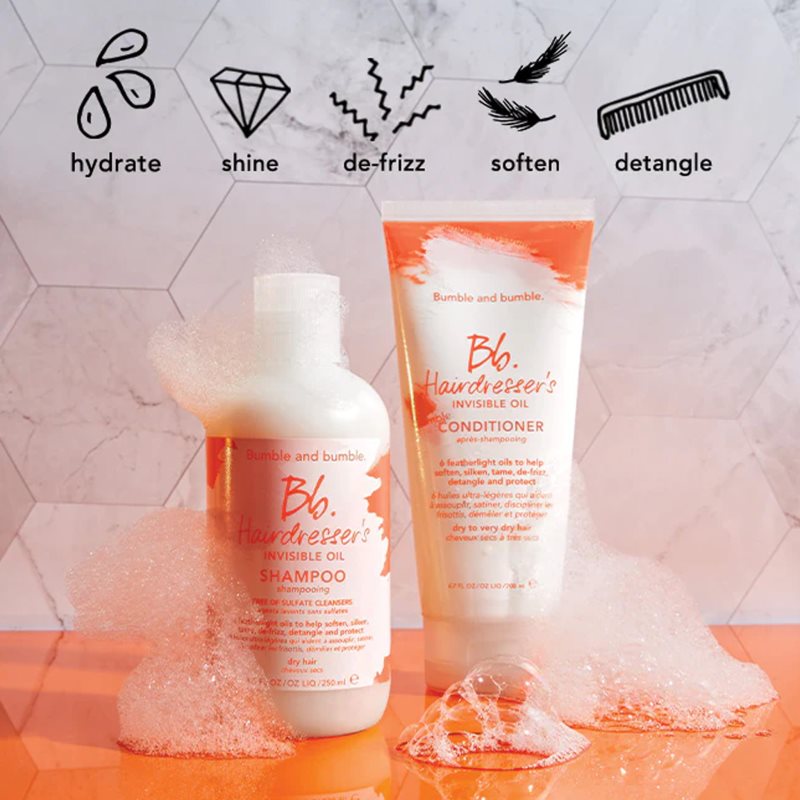 Bumble and bumble Hairdresser's Invisible Oil Shampoo šampon pro suché vlasy 250 ml (obrázek 4)