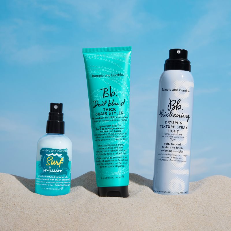 Bumble and bumble Don't Blow It Thick (H)air Styler bezoplachová hydratační péče pro hrubé vlasy 150 ml (obrázek 3)