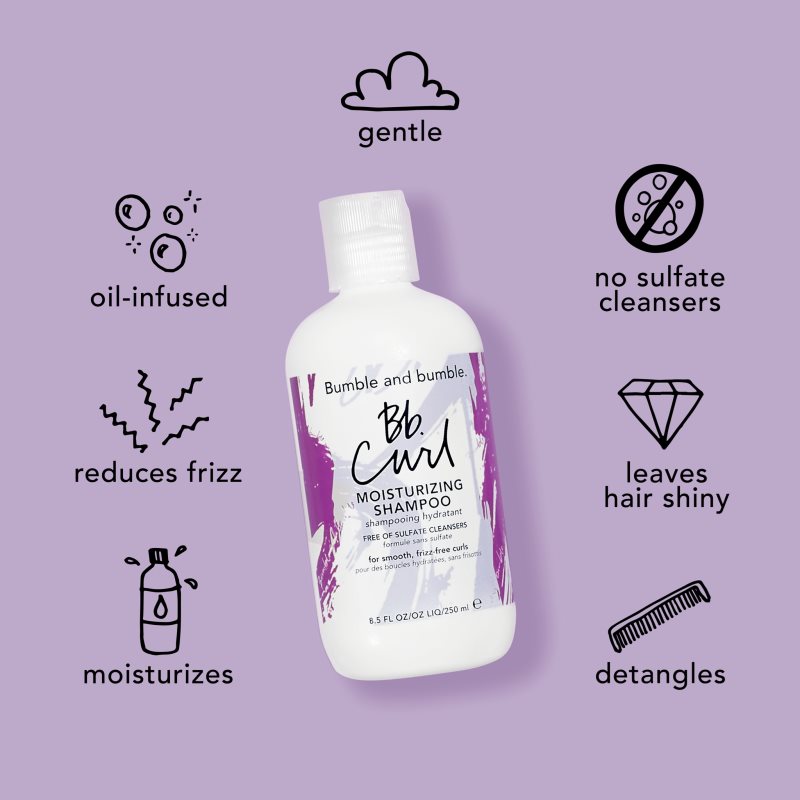 Bumble and bumble Bb. Curl Moisturizing Shampoo hydratační šampon pro definici vln 60 ml (obrázek 7)