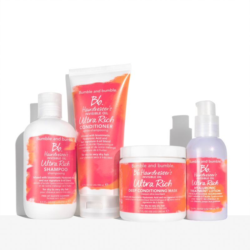 Bumble And Bumble Hairdresser's Invisible Oil Ultra Rich Hyaluronic Treatment Lotion Leave-in Moisturising Treatment With Hyaluronic Acid 100 Ml