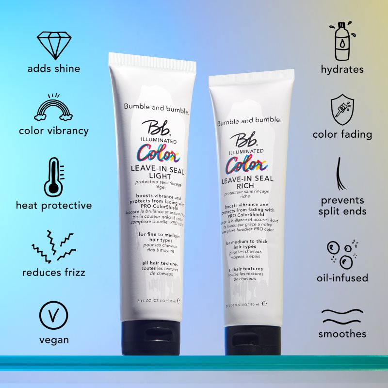 Bumble and bumble Bb. Illuminated Color Leave-In Seal Rich bezoplachová péče pro barvené vlasy 150 ml (obrázek 7)