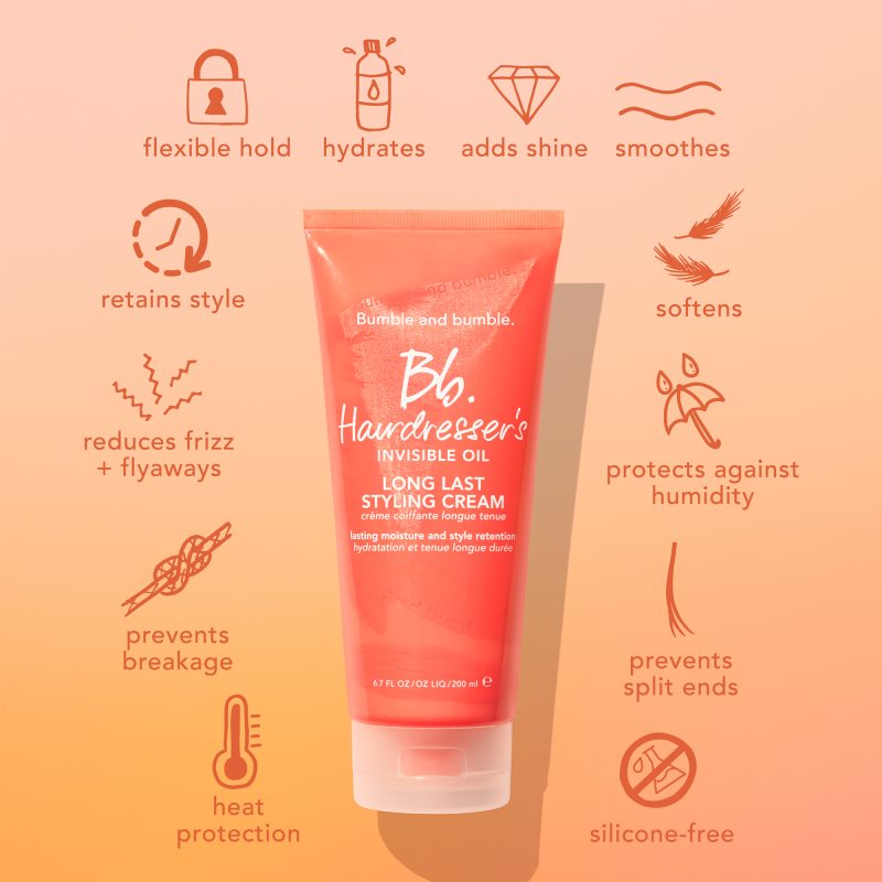 Bumble and bumble Hairdresser's Invisible Oil Styling Cream crema idratante per styling 60 ml