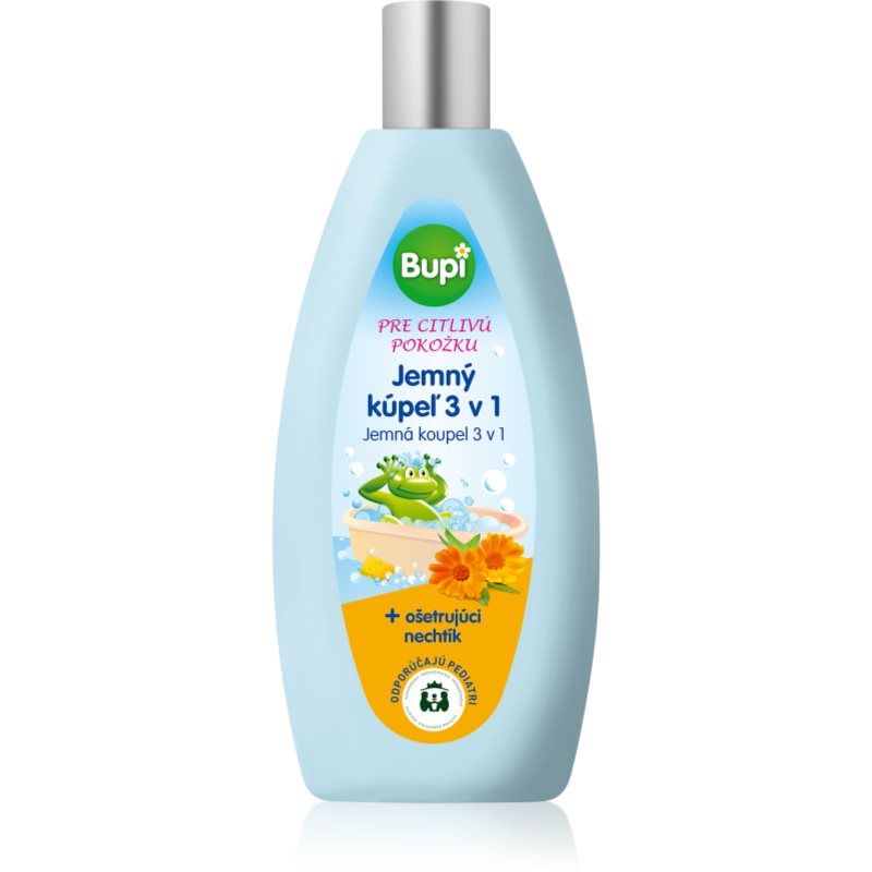 Bupi Sensitive šampon in gel za prhanje za otroke 3v1 230 ml