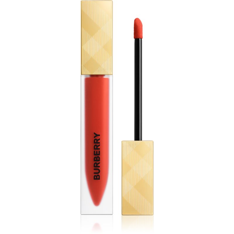 Burberry Kisses Liquid Matte mat tekući ruž za usne nijansa Fire Red 118 6 ml