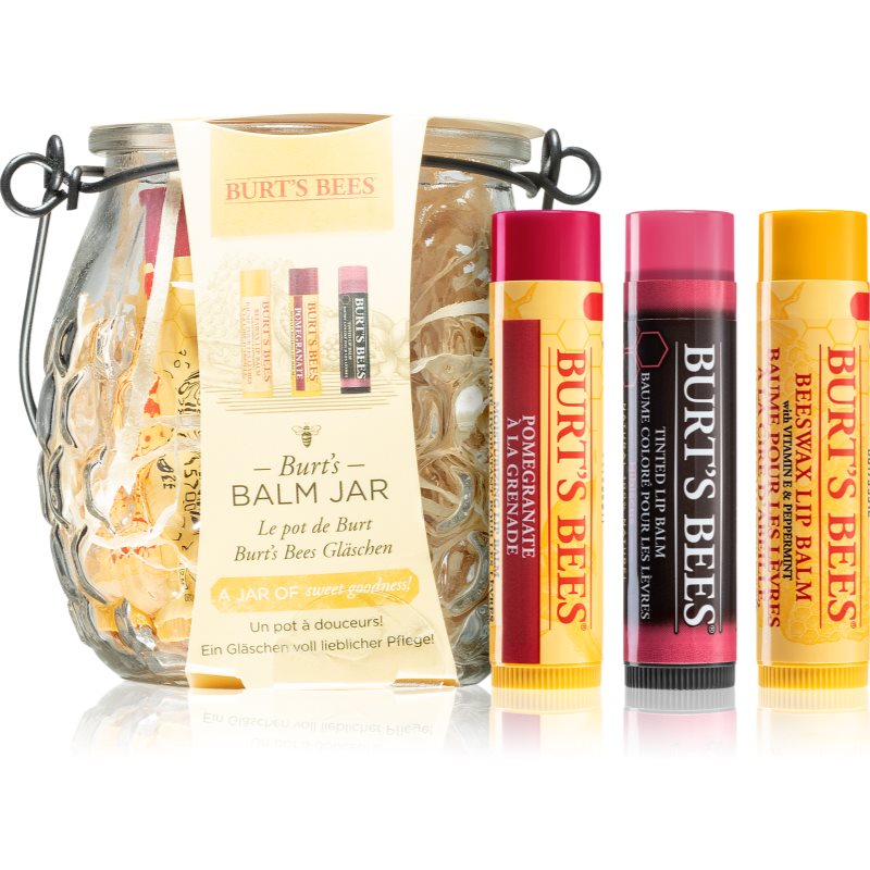 Burt’s Bees Balm Jar lote de regalo para labios