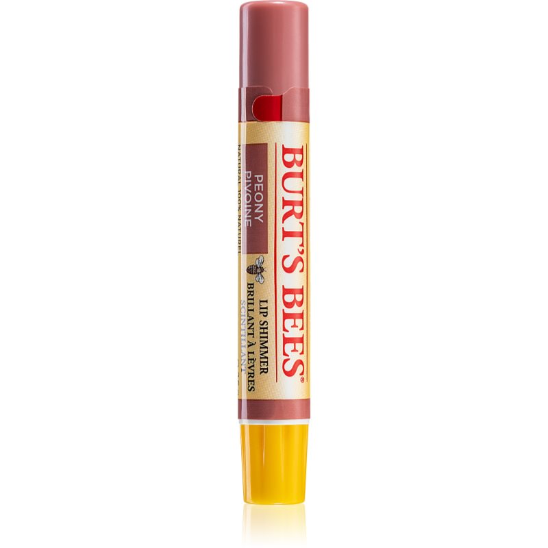 Burt’s Bees Lip Shimmer Lip Gloss Shade Peony 2.6 G