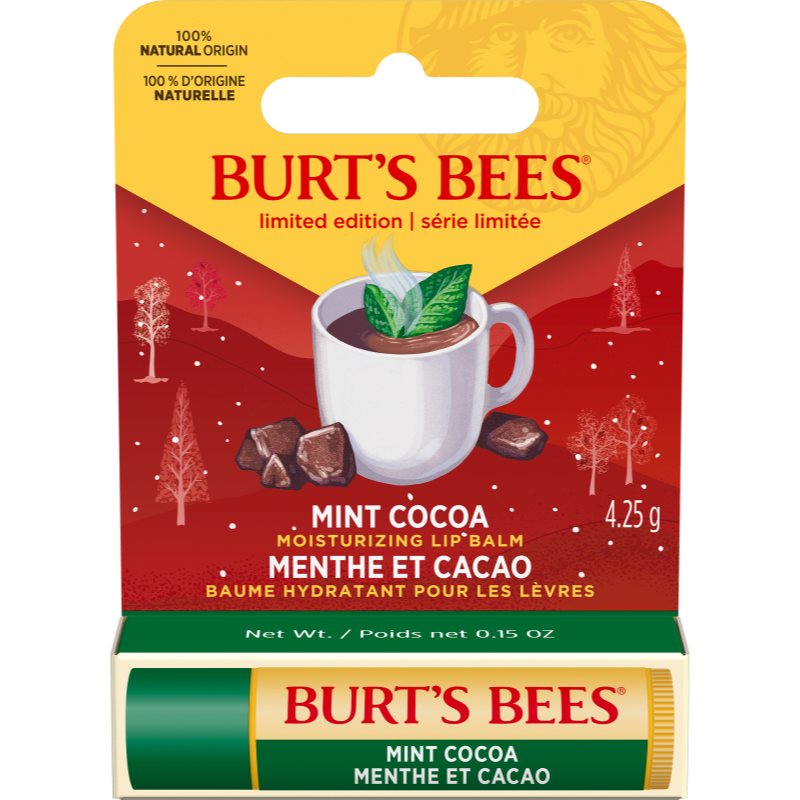 Burt’s Bees Burt’s Bees Festive ενυδατικό βάλσαμο για τα χείλη γεύση Mint Cocoa 4,25 γρ