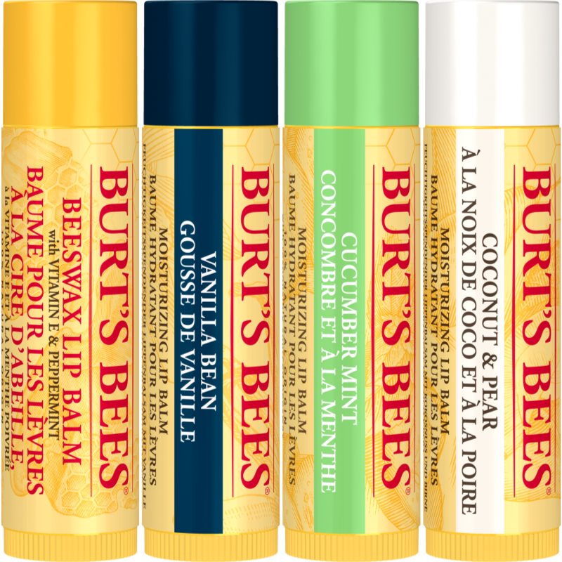 Burt’s Bees Festive Beeswax Bounties Gift Set For Dry Lips