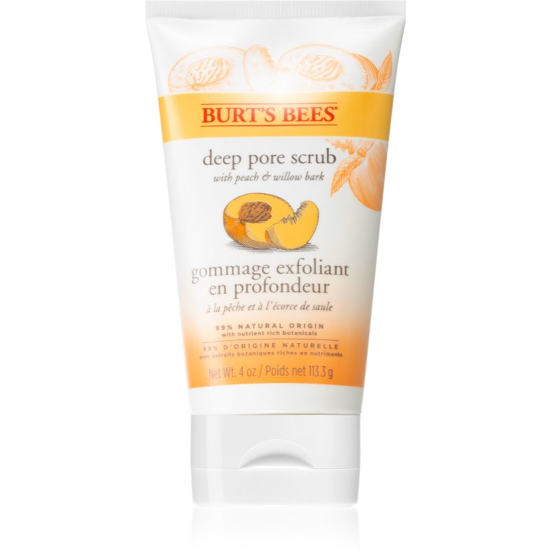 

Burt’s Bees Peach & Willow Bark Пілінг для глибокого очищення