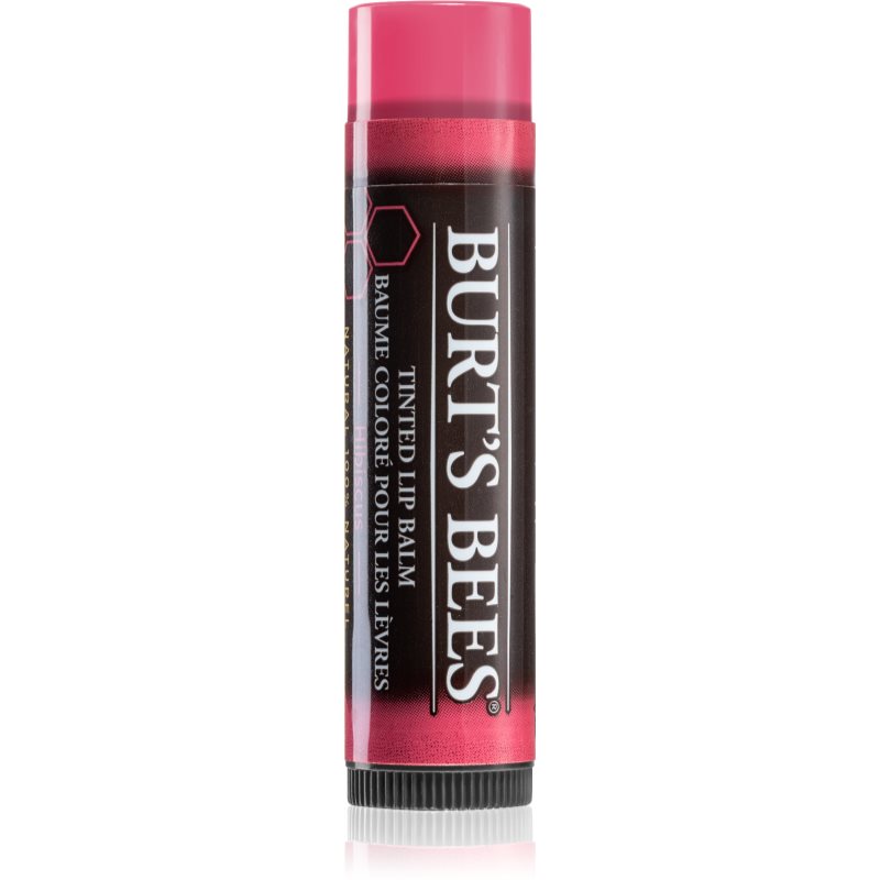 Burt’s Bees Tinted Lip Balm lūpų balzamas atspalvis Hibiscus 4.25 g