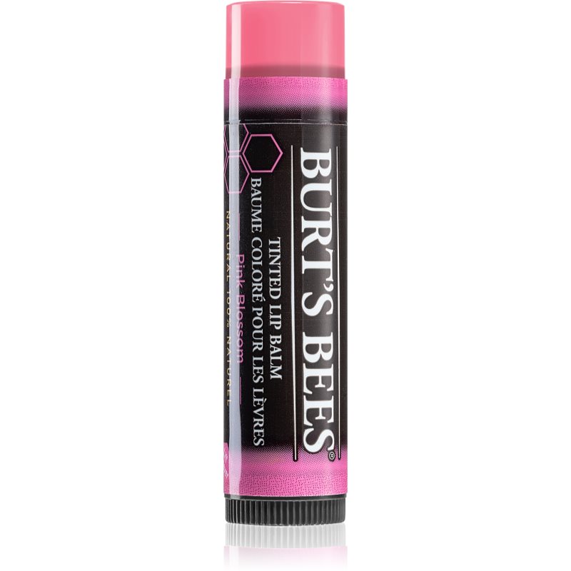 Burt’s Bees Tinted Lip Balm lūpų balzamas atspalvis Pink Blossom 4.25 g