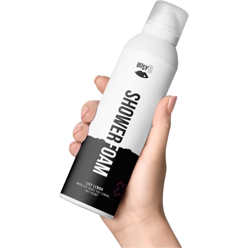 BusyB Lily Lemon Shower Foam sprchová pěna 200 ml (obrázek 4)