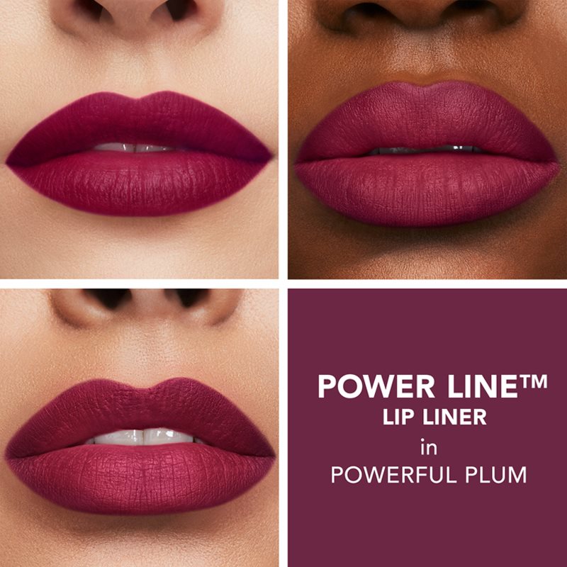 Buxom POWER LINE™ PLUMPING LIP LINER Cream Lip Liner With Magnifying Effect Shade Powerful Plum 0,3 G