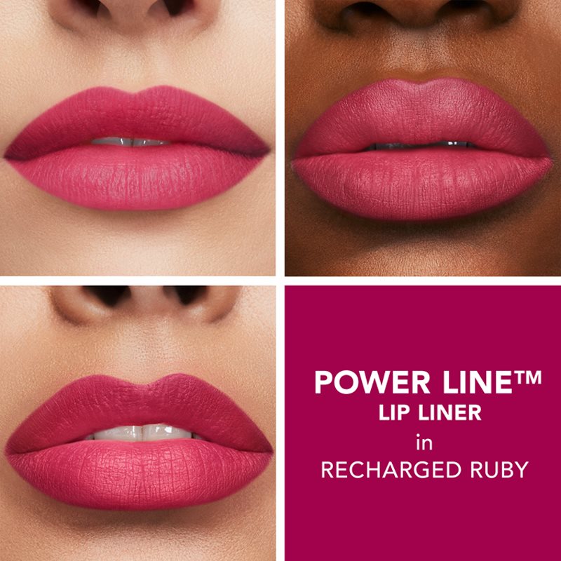 Buxom POWER LINE™ PLUMPING LIP LINER Cream Lip Liner With Magnifying Effect Shade Recharged Ruby 0,3 G