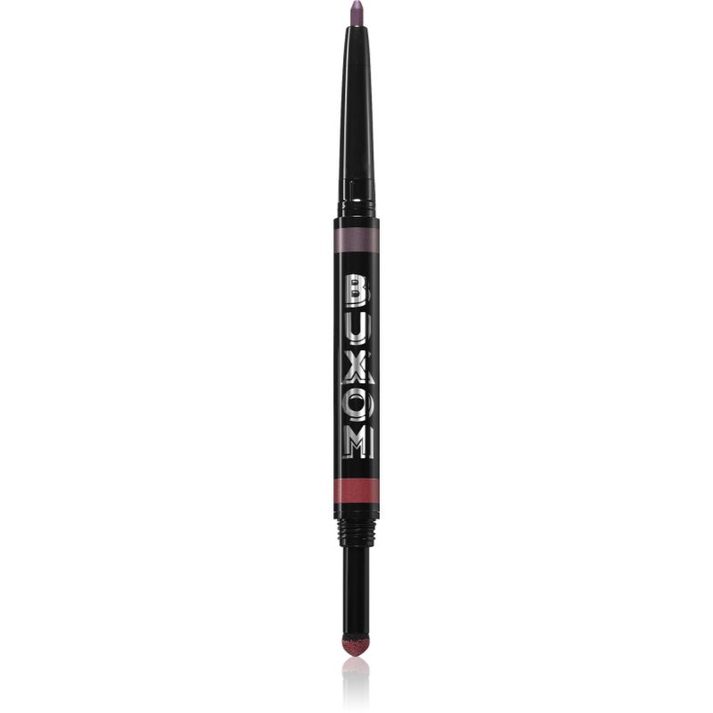 Buxom FLIP SIDE DUAL-ENDED EYELINER & SHADOW krémové oční stíny a linky v tužce odstín Burgundy Bestie 0.78 g