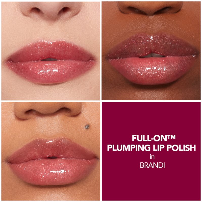 Buxom FULL-ON™ PLUMPING LIP POLISH GLOSS Brillant à Lèvres Volumisant Teinte Brandi 4,45 Ml