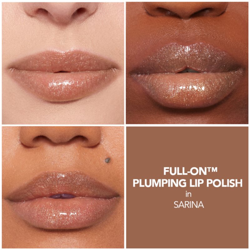 Buxom FULL-ON™ PLUMPING LIP POLISH GLOSS Brillant à Lèvres Volumisant Teinte Sarina 4,45 Ml