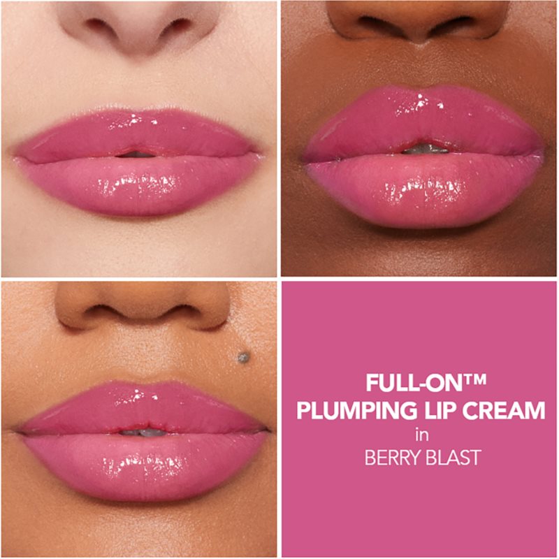 Buxom FULL-ON™ PLUMPING LIP CREAM GLOSS Brillant à Lèvres Crème Effet Repulpant Teinte Berry Blast 4,2 G