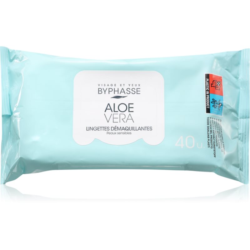 BYPHASSE Aloe Vera Make-up-Entfernungstücher 40 ml
