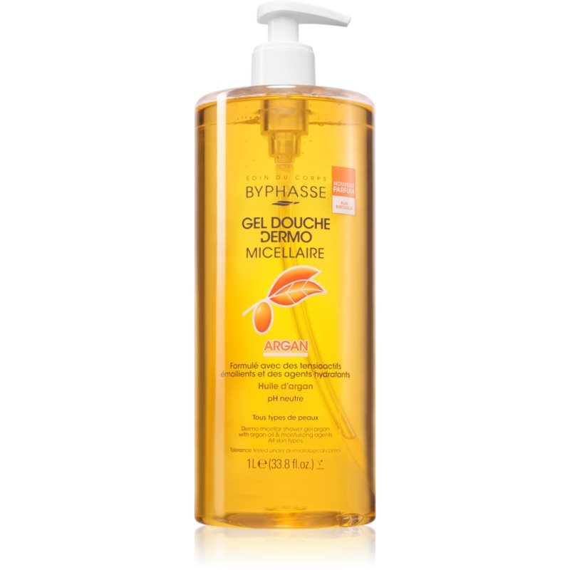 BYPHASSE Gel Douche Dermo Micellar Gel 1000 ml