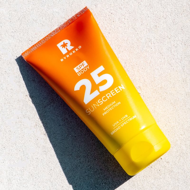 BYROKKO Body Sunscreen opaľovací krém na telo SPF 25 150 ml