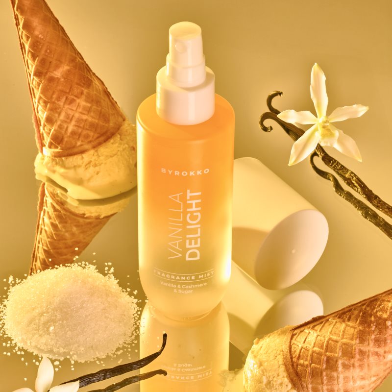 BYROKKO Vanilla delight parfémovaný tělový sprej pro ženy 150 ml (obrázek 4)