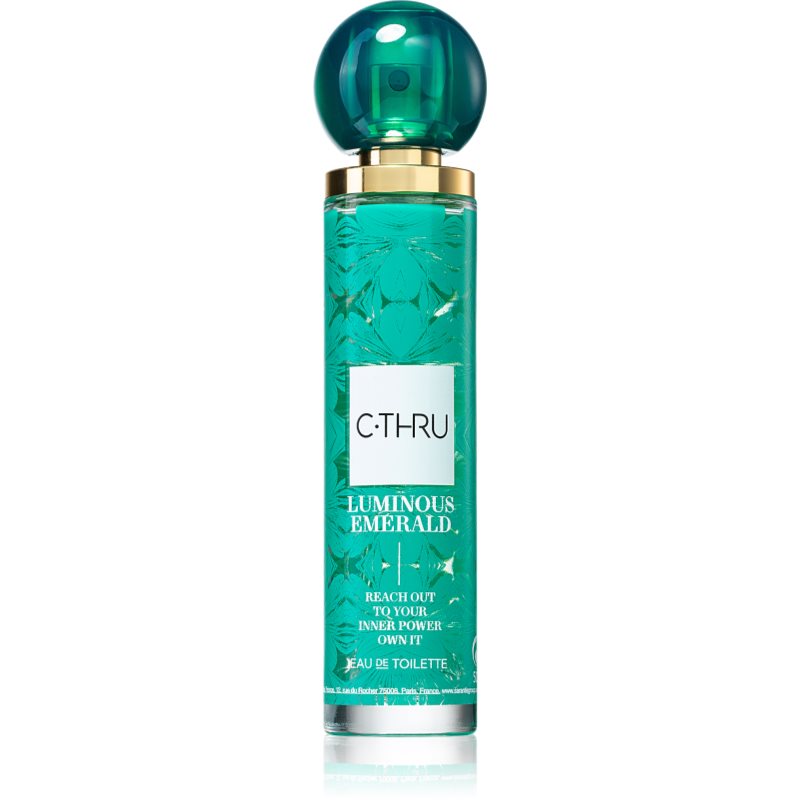 C-THRU Luminous Emerald tualetinis vanduo moterims 50 ml