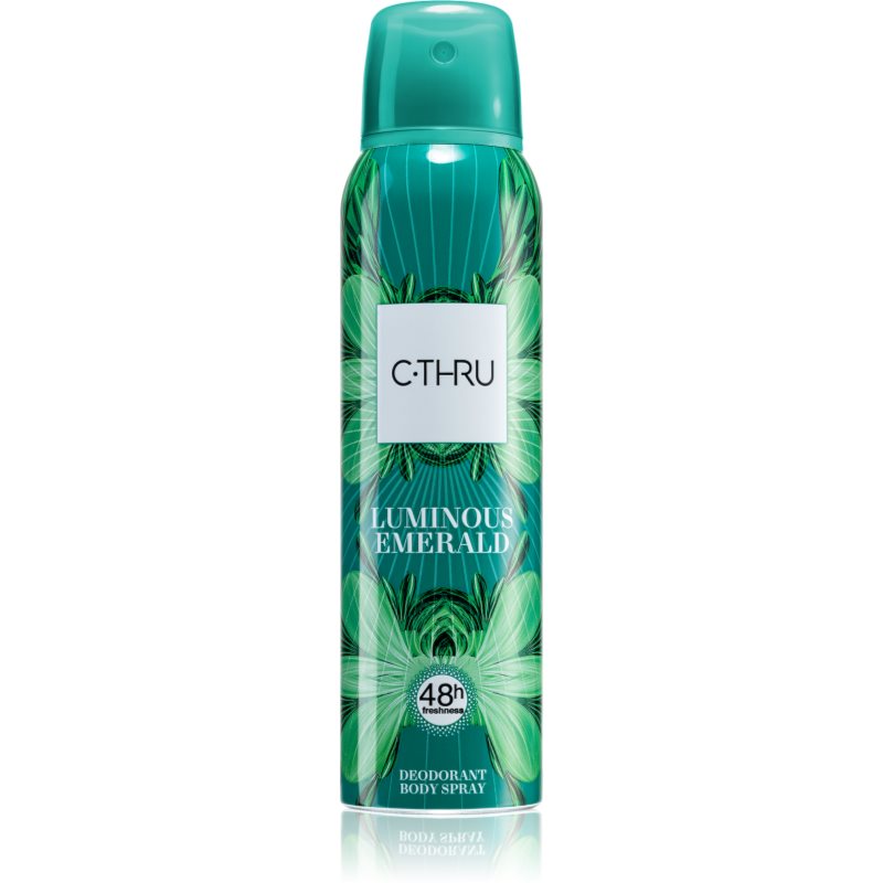 C-THRU Luminous Emerald dezodorantas moterims 150 ml