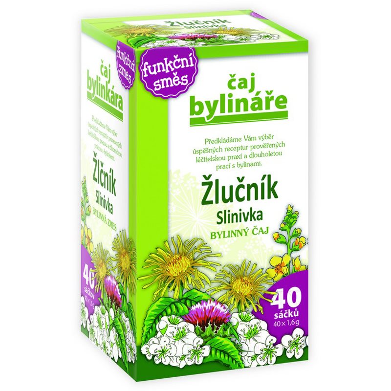 Čaj bylinkára Žĺčník a pankreas bylinný čaj 40x1,6 g