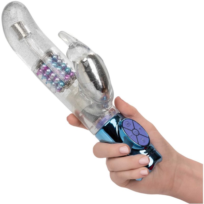 California Exotic Party In My Pants Jack Rabbit Vibromasseur Muni D’un Stimulateur Clitoridien 25,3 Cm