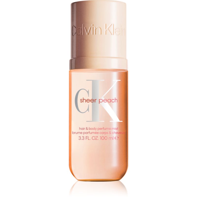 Calvin Klein CK Sheer Peach perfumowany spray do ciała i włosów unisex 100 ml