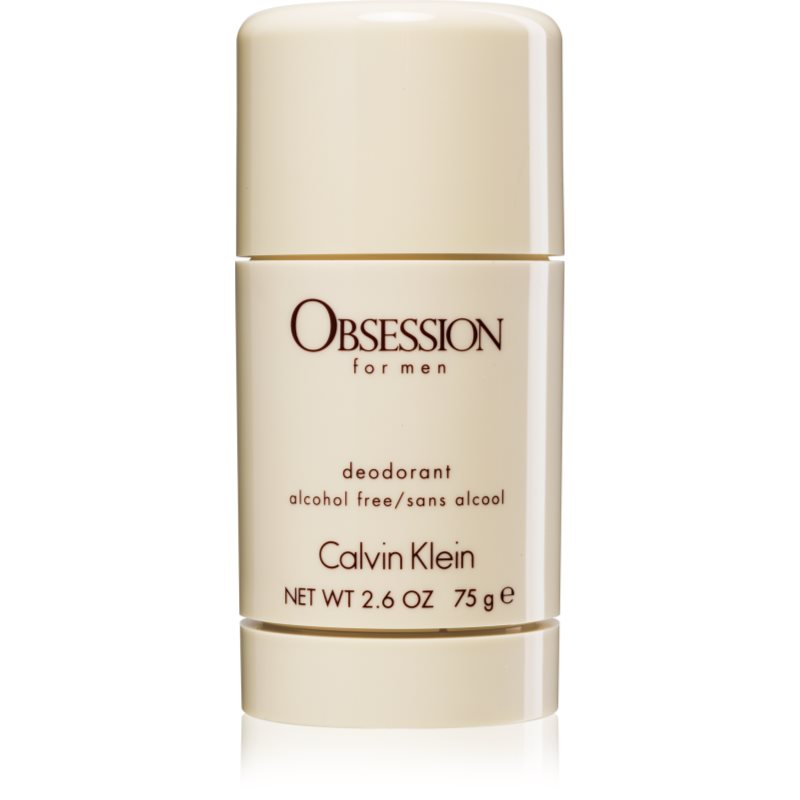 

Calvin Klein Obsession for Men дезодорант-стік без спирту для чоловіків