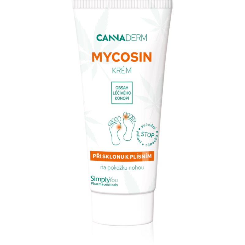 Cannaderm Mycosin aktivní krém s konopným olejem 30 g