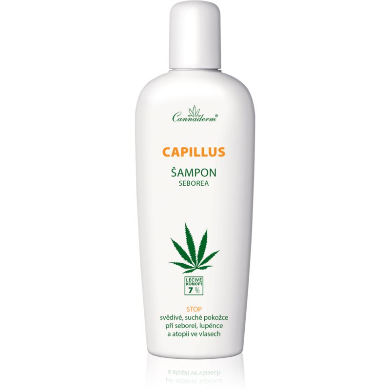 Cannaderm Capillus Seborea Shampoo gyógynövényes sampon az irritált fejbőrre 150 ml