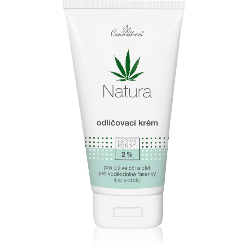 Cannaderm Natura Make-up remover cream gyengéd sminklemosó krém kender olajjal 150 ml