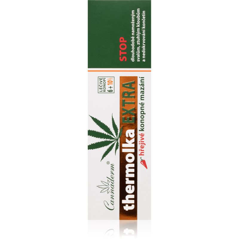 

Cannaderm Thermolka Extra крем для масажу з посиленим знеболювальним ефектом