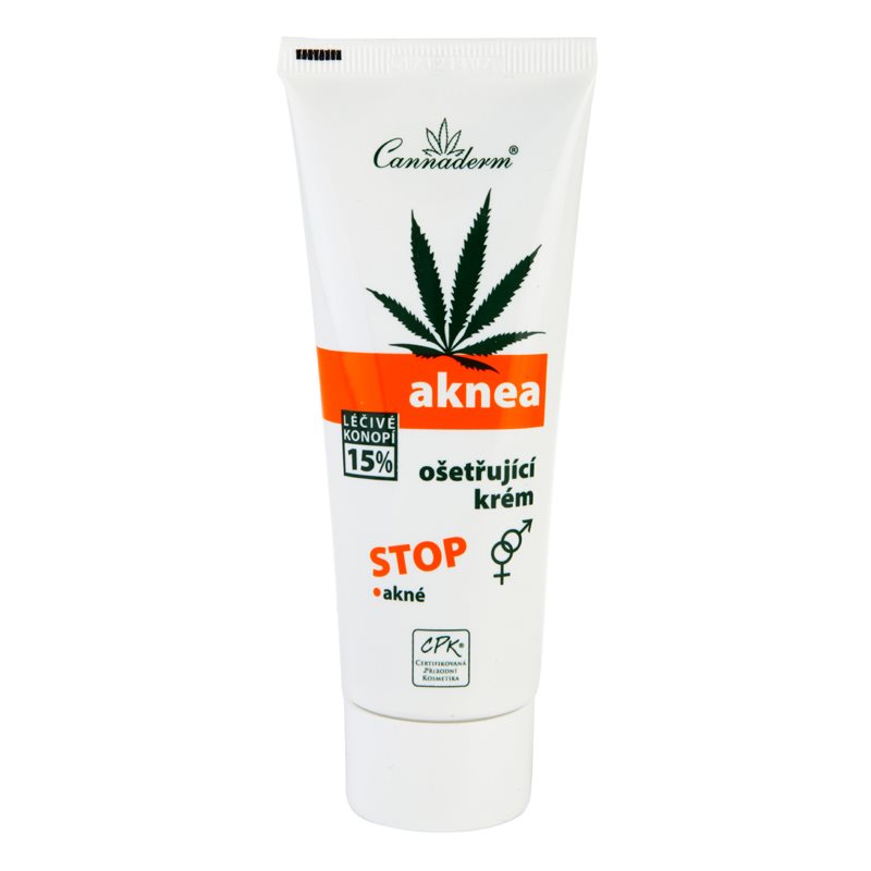 Фото - Крем і лосьйон Cannaderm Aknea Face Cream krem do twarzy do skóry problemowej 75 g