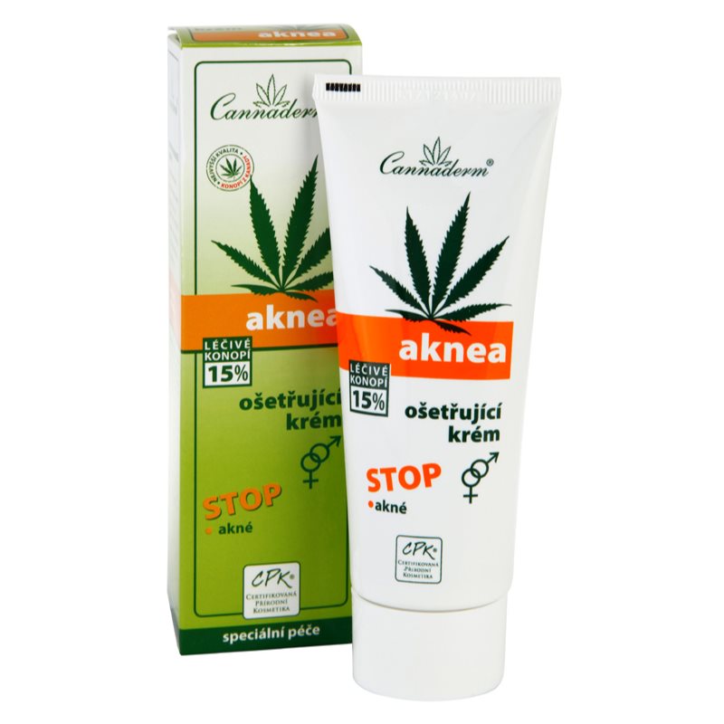 Cannaderm Aknea Face Cream Nourishing Cream For Problem Skin 75 G