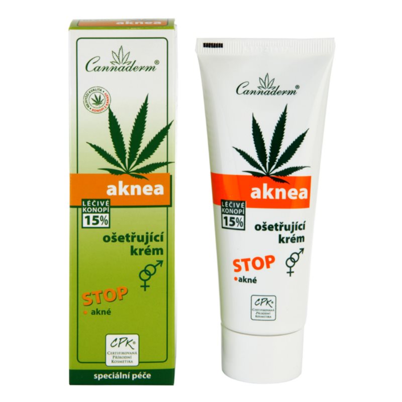Cannaderm Aknea Face Cream крем-догляд для рук для проблемної шкіри 75 гр