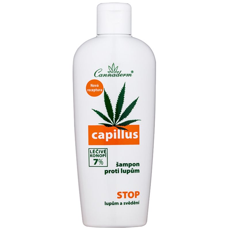 Cannaderm Capillus Anti-Dandruff Shampoo šampūnas nuo pleiskanų su kanapių aliejumi 150 ml